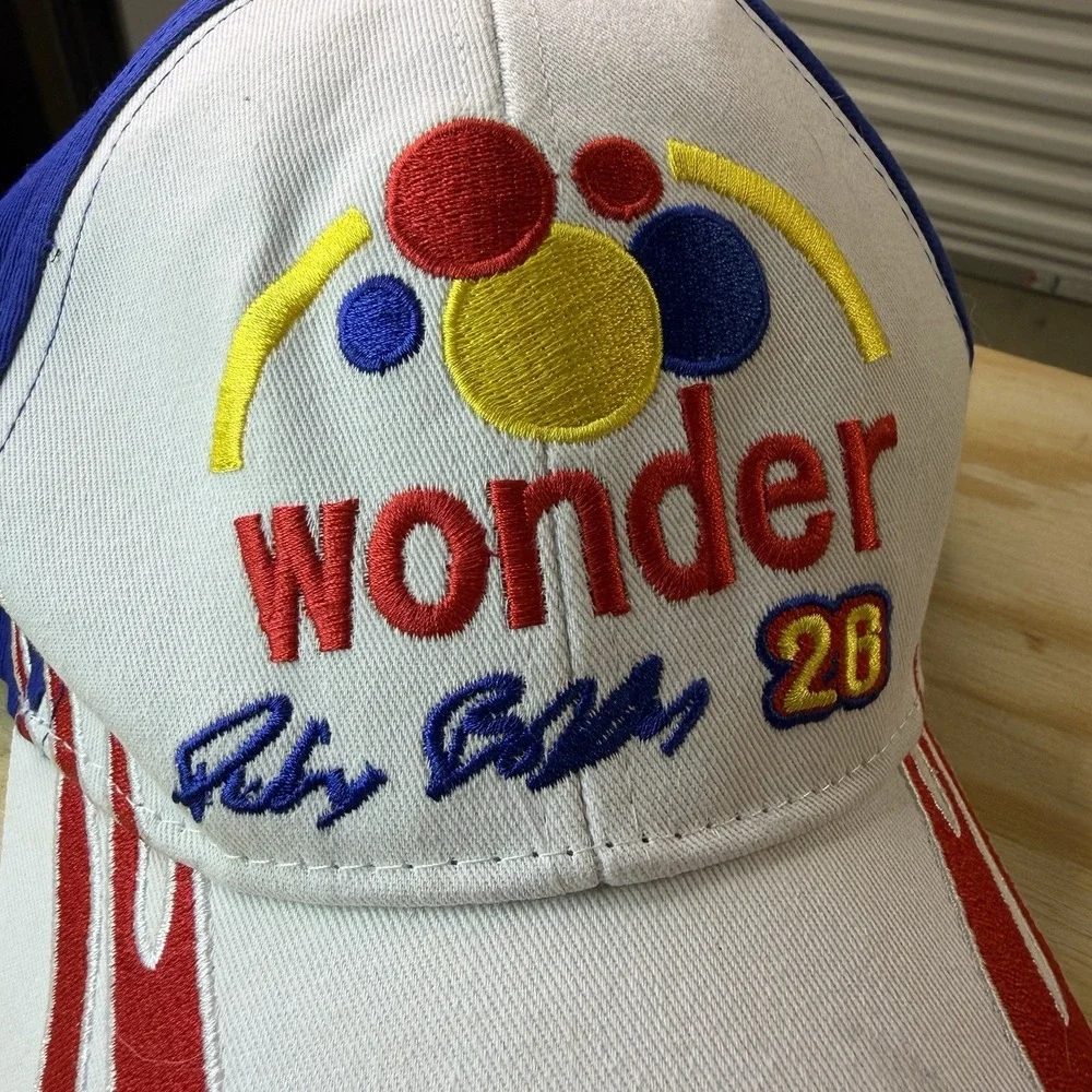 Men's Talladega Nights Ricky Bobby Wonder Bread #26 Promo NASCAR Hat Cap